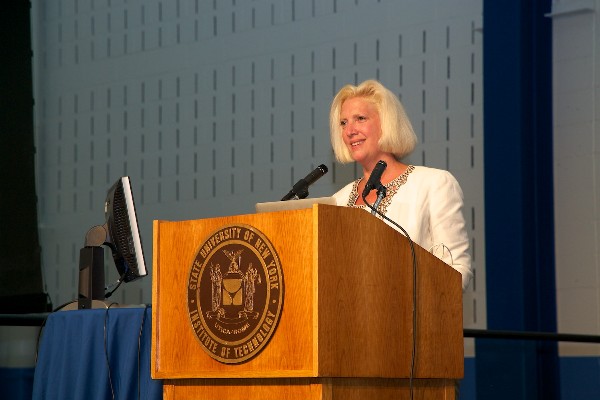 Day two keynote speaker, Melissa Hathaway, president of Hathaway Global Strategies LLC and former acting senior director for cyberspace on the National Security Council for President Obama's administration, discusses the cyber challenges facing the United States in June.